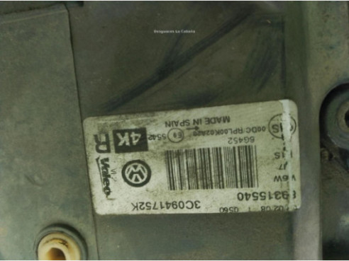 3C0941754K FARO DERECHO VW PASSAT (3C2)|Desguaces La Cabaña