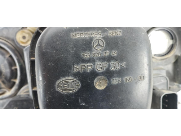 1638204661 FARO DERECHO MERCEDES BENZ CLASE M (W163) |Desguaces La Cabaña