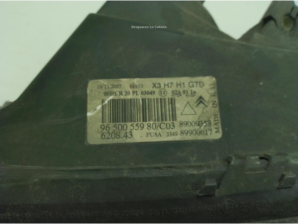 9650055980 FARO IZQUIERDO CITROEN C5 II (RC_)|Desguaces La Cabaña