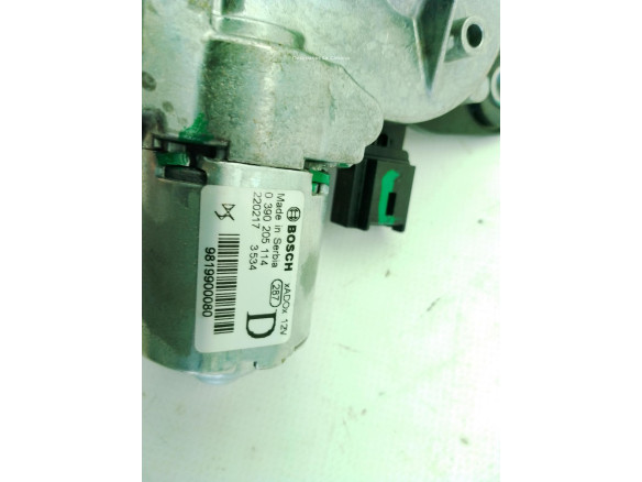 9819900080 MOTOR LIMPIAPARABRISAS TRA PEUGEOT 308 SW III (FC_, FJ_, FR_, F4_, FN_)|Desguaces La Cabaña