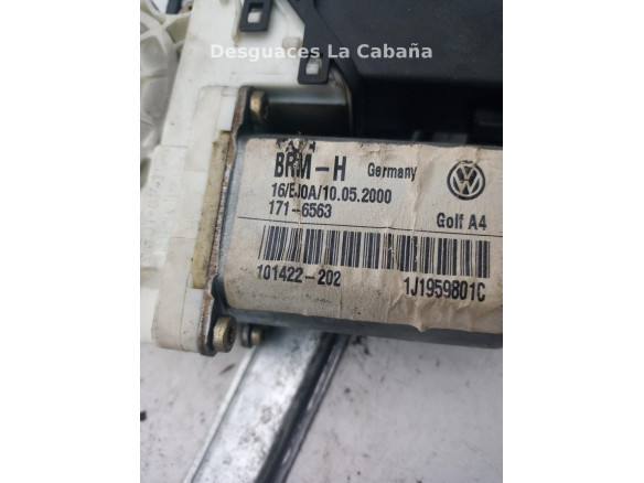 ELEVALUNAS PUERTA LAT DEL IZQ VW GOLF IV (1J1)|Desguaces La Cabaña