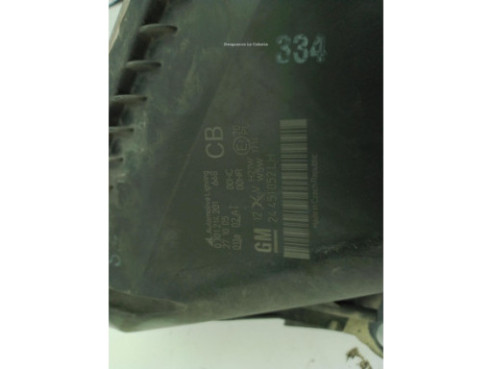 24451052LH FARO IZQUIERDO OPEL ZAFIRA B (A05)|Desguaces La Cabaña
