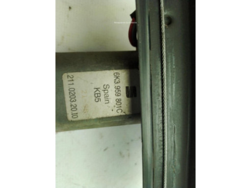 6K3959801C ELEVALUNAS PUERTA LAT DEL IZQ SEAT IBIZA II (6K1)|Desguaces La Cabaña