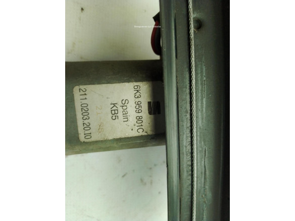 6K3959801C ELEVALUNAS PUERTA LAT DEL IZQ SEAT IBIZA II (6K1)|Desguaces La Cabaña