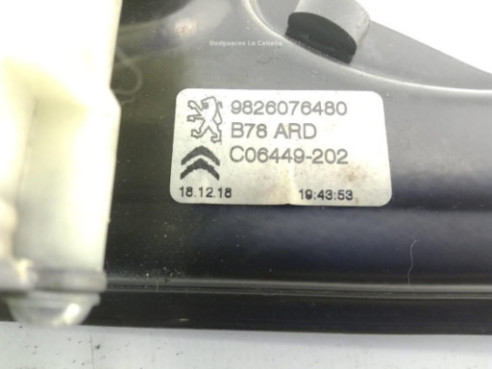 9826076480 ELEVALUNAS PUERTA LAT TRA DER CITROEN C4 SPACETOURER |Desguaces La Cabaña