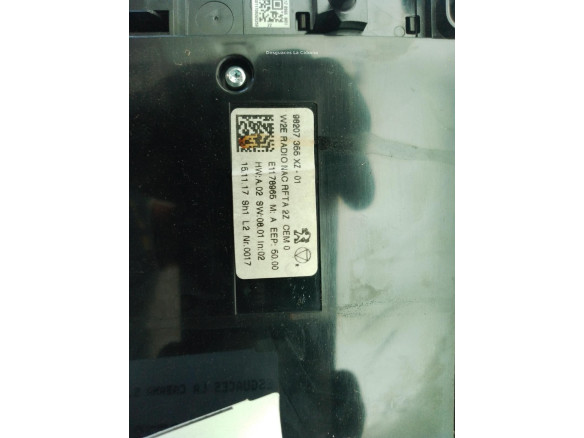 98207355XZ MANDO CLIMA PEUGEOT 508|Desguaces La Cabaña