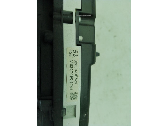 838000F520 CUADRO INSTRUMENTOS TOYOTA VERSO (_R2_)|Desguaces La Cabaña