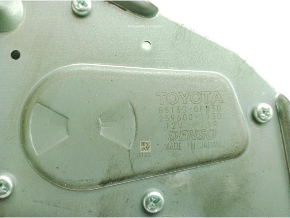 851300F030 MOTOR LIMPIAPARABRISAS TRA TOYOTA VERSO (_R2_)|Desguaces La Cabaña