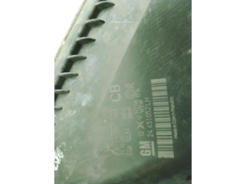 24451052LH FARO IZQUIERDO OPEL ZAFIRA B (A05)|Desguaces La Cabaña