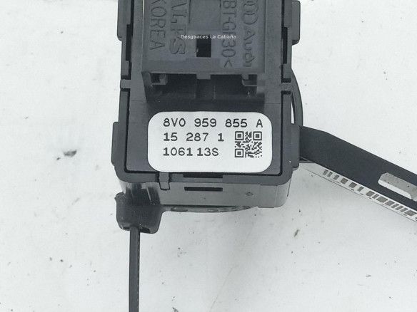8V0959855A MANDO ELEVALUNAS PUERTA LAT DEL DER AUDI A3 Sportback (8VA, 8VF) |Desguaces La Cabaña