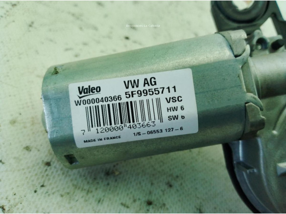 5F9955711 MOTOR LIMPIAPARABRISAS TRA SEAT LEON ST (5F8)|Desguaces La Cabaña