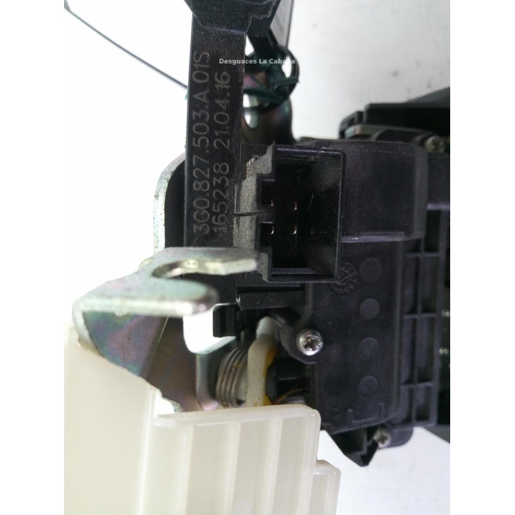 3G0827503A CERRADURA PORTON / TAPA MALETA VW PASSAT (3G2) |Desguaces La Cabaña