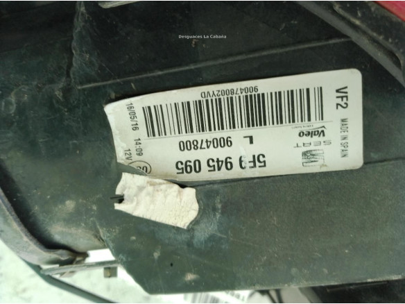 5F9945095 PILOTO TRA IZQ EXT SEAT LEON ST (5F8)|Desguaces La Cabaña