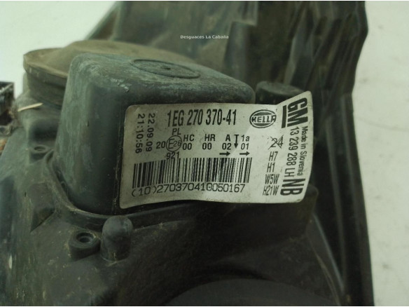 13239288LH FARO IZQUIERDO OPEL ASTRA H CLASSIC H Ranchera familiar (A04)|Desguaces La Cabaña