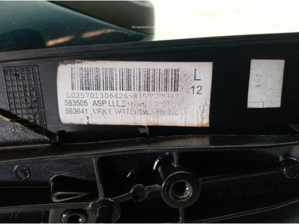 ESPEJO IZQ OPEL ASTRA J (P10)|Desguaces La Cabaña
