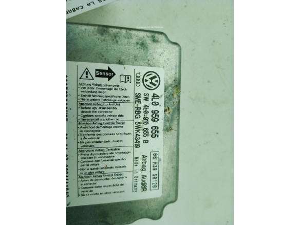 4L0959655 CENTRALITA AIRBAG AUDI Q7 (4LB)|Desguaces La Cabaña