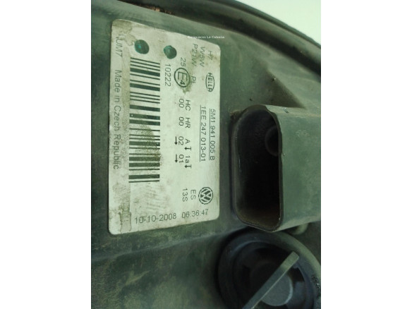 5M1941005B FARO IZQUIERDO VW GOLF PLUS (5M1, 521)|Desguaces La Cabaña
