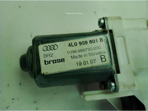 4L0959801B ELEVALUNAS PUERTA LAT DEL IZQ AUDI Q7 (4LB)|Desguaces La Cabaña