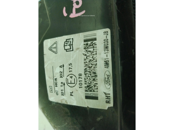 4M5113W030JB FARO IZQUIERDO FORD FOCUS II (DA_, HCP)|Desguaces La Cabaña