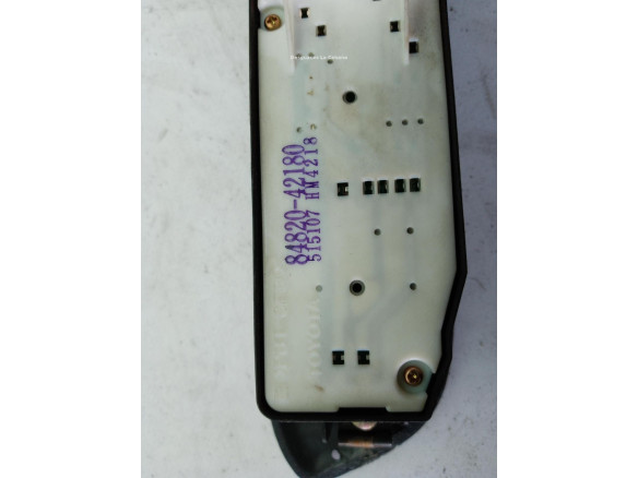 8482042180 MANDO ELEVALUNAS PUERTA LAT DEL IZQ TOYOTA RAV 4 II (_A2_)|Desguaces La Cabaña
