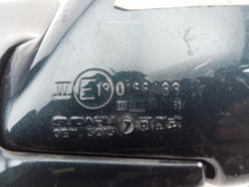 0188433 ESPEJO IZQ SUBARU LEGACY III Ranchera familiar (BH) |Desguaces La Cabaña