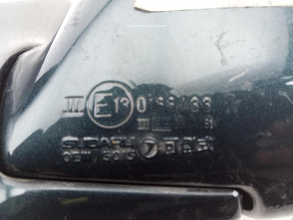 0188433 ESPEJO IZQ SUBARU LEGACY III Ranchera familiar (BH) |Desguaces La Cabaña