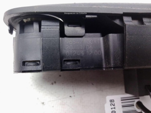 96547100XT MANDO ELEVALUNAS PUERTA LAT DEL IZQ CITROEN C4 Grand Picasso I (UA_)|Desguaces La Cabaña