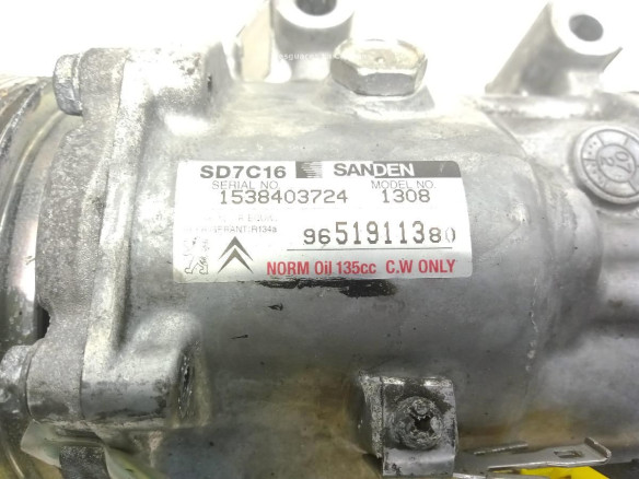 9651911380 COMPRESOR AA CITROEN C4 Grand Picasso I (UA_) |Desguaces La Cabaña