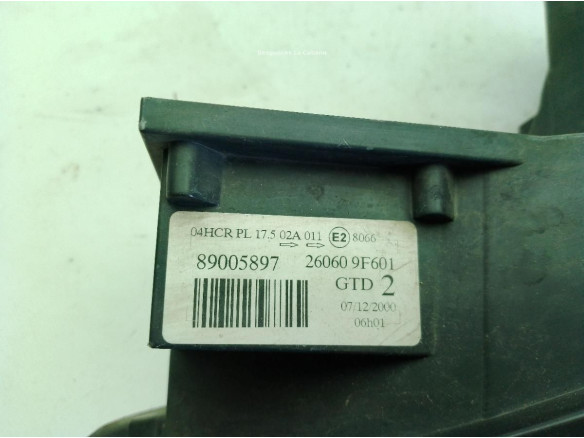 89005897 FARO IZQUIERDO NISSAN PRIMERA Hatchback (P11)|Desguaces La Cabaña