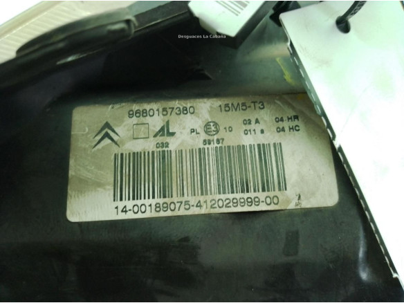 9680157380 FARO DERECHO CITROEN C3 I (FC_)|Desguaces La Cabaña