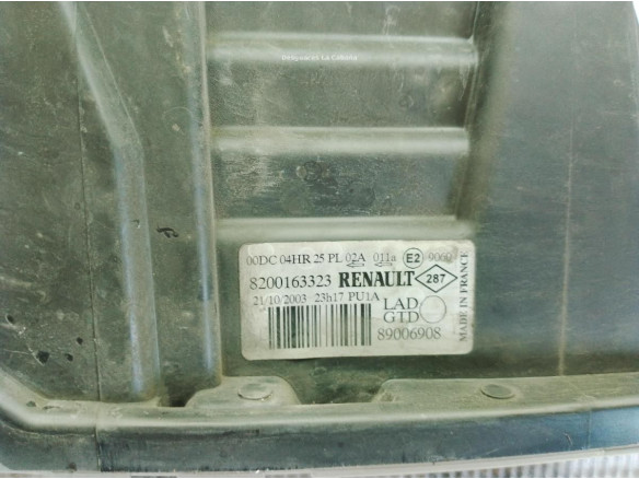 8200163323 FARO IZQUIERDO RENAULT LAGUNA II (BG0/1_)|Desguaces La Cabaña