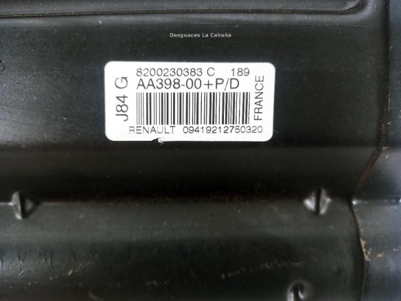 09419212750320 AIRBAG DER RENAULT SCÉNIC II (JM0/1_) |Desguaces La Cabaña