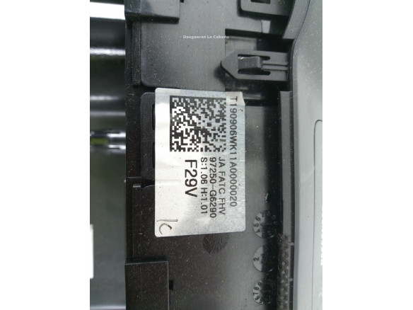  97250G6290 MANDO CLIMA KIA PICANTO (JA) |Desguaces La Cabaña