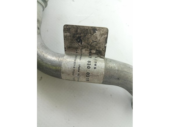  A4478300315 TUBO AA DE COMPRESOR A RADIADOR AA MERCEDES BENZ VITO Furgón (W447) |Desguaces La Cabaña