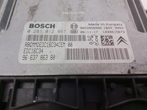 9663786380 CENTRALITA MOTOR PEUGEOT 207 (WA_, WC_)|Desguaces La Cabaña