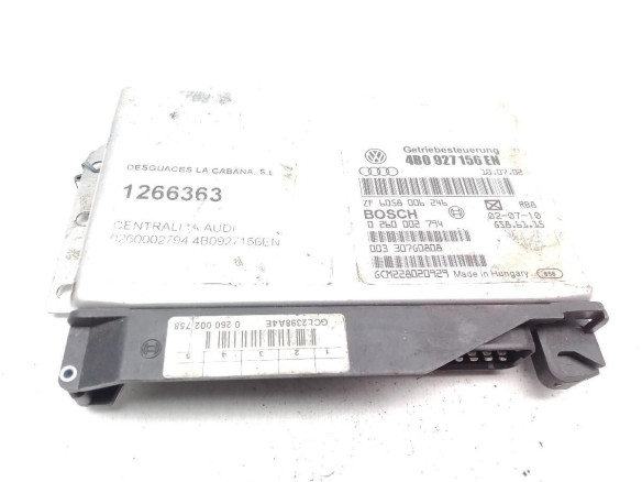 4B0927156EN CENTRALITA MOTOR PEUGEOT 206+ (T3E)|Desguaces La Cabaña