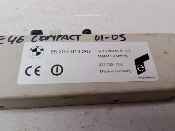 65206913267 CENTRALITA MOTOR BMW 3 (E46)|Desguaces La Cabaña