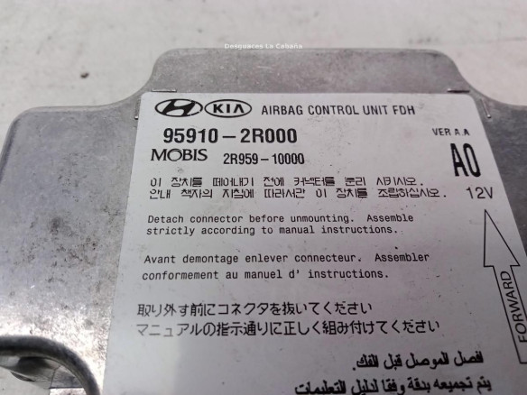 959102R000, CENTRALITA AIRBAG HYUNDAI i30 (FD)|Desguaces La Cabaña