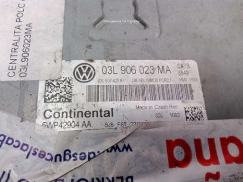 03L906023MA, CENTRALITA MOTOR VW POLO (6R1, 6C1)|Desguaces La Cabaña