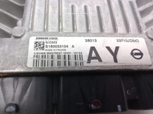23710JD54D, CENTRALITA MOTOR NISSAN QASHQAI / QASHQAI +2 I (J10, JJ10)|Desguaces La Cabaña
