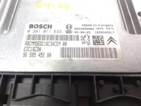 9658945280 CENTRALITA MOTOR PEUGEOT 407 (6D_)|Desguaces La Cabaña