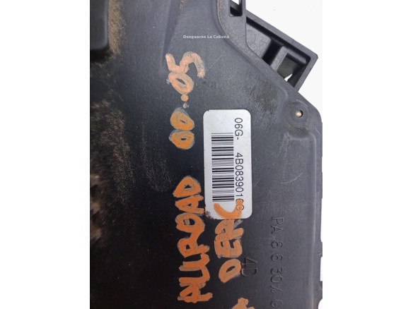 4B0839010G CERRADURA PUERTA LAT TRA DER AUDI A6 Avant (4B5, C5)|Desguaces La Cabaña
