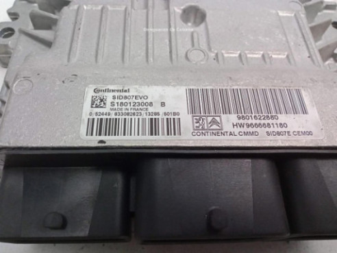 9801622880 CENTRALITA MOTOR PEUGEOT 2008|Desguaces La Cabaña