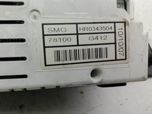 HR0343504 CUADRO INSTRUMENTOS HONDA CIVIC VIII Hatchback (FN, FK)|Desguaces La Cabaña