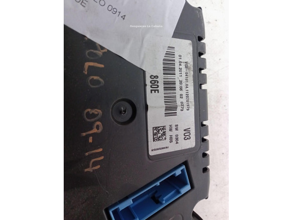 6R0920860E, CUADRO INSTRUMENTOS VW POLO (6R1, 6C1)|Desguaces La Cabaña