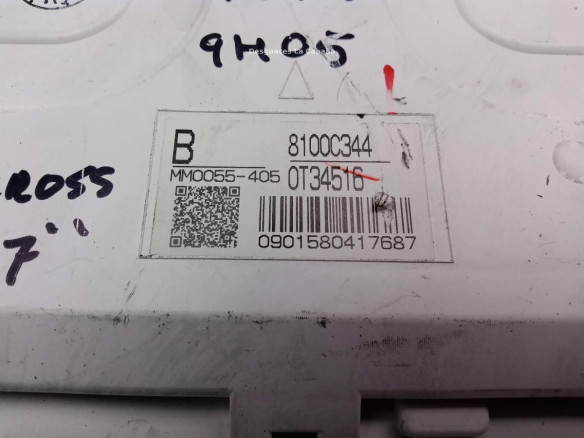 0T34516, 8100C344 CUADRO INSTRUMENTOS CITROEN C4 AIRCROSS|Desguaces La Cabaña