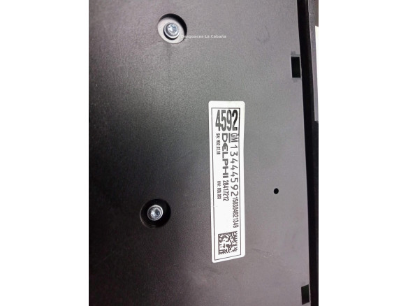 GM13444592 MANDO RADIO OPEL ASTRA J (P10)|Desguaces La Cabaña