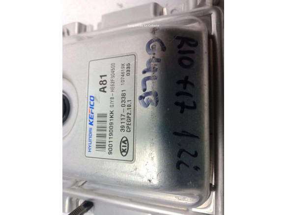 3911703381 CENTRALITA MOTOR KIA RIO IV (YB, SC)|Desguaces La Cabaña