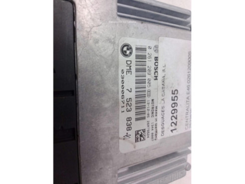 0261209005,7523838, CENTRALITA MOTOR BMW 3 (E46)|Desguaces La Cabaña