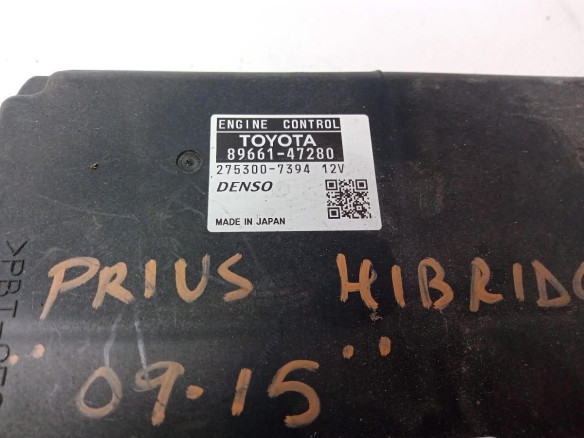 8966147280 CENTRALITA MOTOR TOYOTA PRIUS (_W3_)|Desguaces La Cabaña
